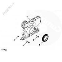 Крышка двигателя передняя ISBe (4930847)