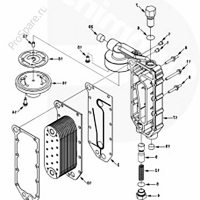 Бачок омывателя с насосом DONG FENG