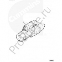 Стартер 24V, 4kW, 12 зуб. 6BT (3918377)