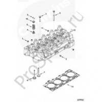 Болт ГБЦ длинный EQB (3920780)
