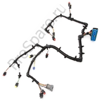 Крыло кабины переднее левое длинное (со спальником) Красное Евро-2 HOWO