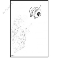 Генератор 24V, 70A EQB (4944738)