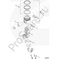 Болт крышки шатунов EQB (3900919)
