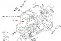 Ключ подводки механизма суппорта (дисковый тормоз) HIGER KLQ6896(6885 new style),35QL1-01515  "Аналог"