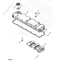 Вкладыш коленвала коренной верхний 0,5 мм 4-6BT,ISBe,ISDe, EQB140  GECKO